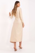 Sukienka Model IT-SK-21609.83 Light Beige - Italy Moda Italy Moda