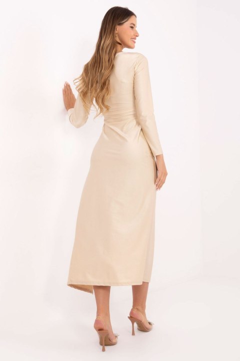 Sukienka Model IT-SK-21609.83 Light Beige - Italy Moda Italy Moda
