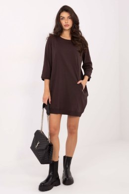 Sukienka Model RV-SK-6839.95 Dark Brown - Relevance Relevance