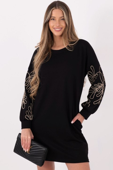 Sukienka Model RV-SK-A1064.95 Black - Rue Paris Rue Paris