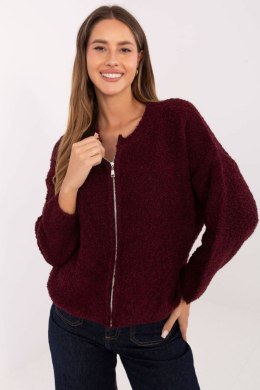 Sweter Damski Model MI-SW-3WB219.21 Bordo - Rue Paris Rue Paris