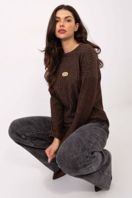 Sweter Damski Model RV-SW-A1026.52 Brown - Relevance Relevance