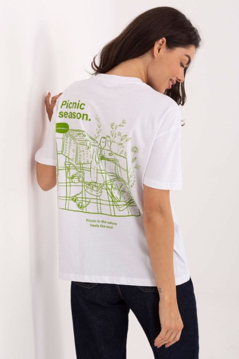 Tshirt Damski Model D12022AH02645V White - Sublevel Sublevel