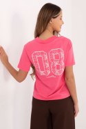 Tshirt Damski Model D12022M02853A Pink - Sublevel Sublevel