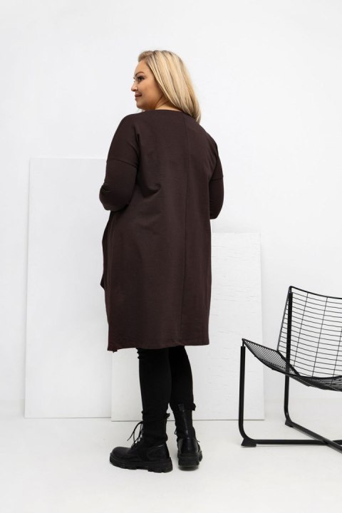 Tunika Model RV-TU-5042.09X Dark Brown - Relevance Relevance