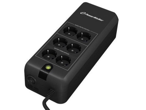 Zasilacz awaryjny UPS Power Walker Off-Line 600VA 4X PL + 2XPL OUT (LISTWA ZAS) Power Walker