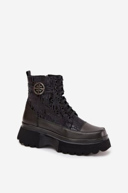 Botki Model Artiker 57C2273 Black - Step in style Step in style