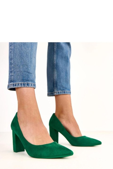 Czółenka Model Alyssa AH-10 Green - Solea Solea