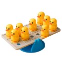 Gra Zręcznościowa Edukacyjna Dla Dzieci Balansujące Kaczuszki LEAN TOYS