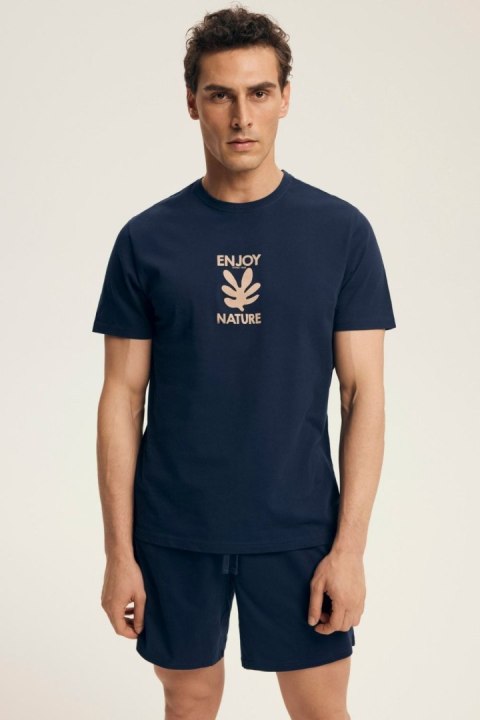 Piżama Męska Model Legend 43462-59X Navy - Henderson Henderson