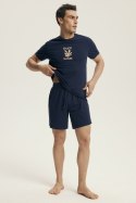 Piżama Męska Model Legend 43462-59X Navy - Henderson Henderson