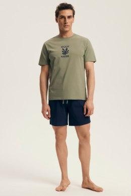 Piżama Męska Model Legend 43462-97X Green - Henderson Henderson