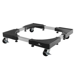 Podstawa pod pralkę ruchoma Maclean MC-118 B, blokada kółek, szer. 500-700mm, uniwersalna, do 200kg Maclean