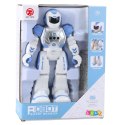 Robot Edukacyjny Zdalnie Sterowany RC Mówi Tańczy Światła Dźwięki Niebieski LEAN Toys