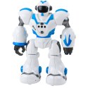 Robot Interaktywny Zdalnie Sterowany RC 16 Funkcji Światła Dźwięki Niebieski LEAN Toys