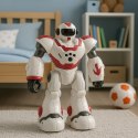 Robot Interaktywny Zdalnie Sterowany RC 16 Funkcji Światła Dźwięki Różowy LEAN Toys