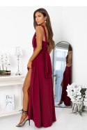 Sukienka Model Sharon 001220. Bordo - With You With You