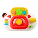 Symulator Kierowania Dla Malucha Interaktywna Kierownica Światła Dźwięki LEAN Toys