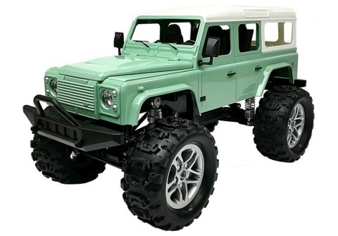 Auto Zdalnie Sterowane Land Rover Defender D110 R/C Zielony 7.5 km/h 1:14 2.4G Double E Auto Zdalnie Sterowane Land Rover Defender D110 R/C Zielony 7.5 km/h 1:14 2.4G Double E