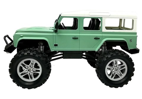 Auto Zdalnie Sterowane Land Rover Defender D110 R/C Zielony 7.5 km/h 1:14 2.4G Double E Auto Zdalnie Sterowane Land Rover Defender D110 R/C Zielony 7.5 km/h 1:14 2.4G Double E