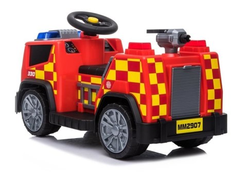 Auto na akumulator Wóz strażacki TR1911 Czerwony LEAN CARS Auto na akumulator Wóz strażacki TR1911 Czerwony LEAN CARS
