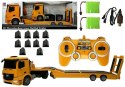 Ciężarówka Burtowa Laweta Mercedes Arocs Zdalnie Sterowana 2.4 GHz Żółta Double E Ciężarówka Burtowa Laweta Mercedes Arocs Zdalnie Sterowana 2.4 GHz Żółta Double E