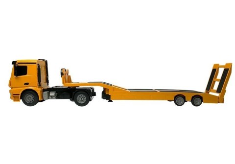 Ciężarówka Burtowa Laweta Mercedes Arocs Zdalnie Sterowana 2.4 GHz Żółta Double E Ciężarówka Burtowa Laweta Mercedes Arocs Zdalnie Sterowana 2.4 GHz Żółta Double E