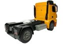 Ciężarówka Burtowa Laweta Mercedes Arocs Zdalnie Sterowana 2.4 GHz Żółta Double E Ciężarówka Burtowa Laweta Mercedes Arocs Zdalnie Sterowana 2.4 GHz Żółta Double E