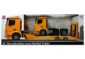 Ciężarówka Burtowa Laweta Mercedes Arocs Zdalnie Sterowana 2.4 GHz Żółta Double E Ciężarówka Burtowa Laweta Mercedes Arocs Zdalnie Sterowana 2.4 GHz Żółta Double E