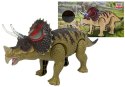 Dinozaur Triceratops Zielony Na Baterie LEAN Toys Dinozaur Triceratops Zielony Na Baterie LEAN Toys