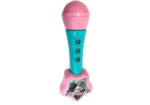 Gitara Z Mikrofonem Zestaw Do Karaoke Światła Dźwięki LEAN Toys Gitara Z Mikrofonem Zestaw Do Karaoke Światła Dźwięki LEAN Toys