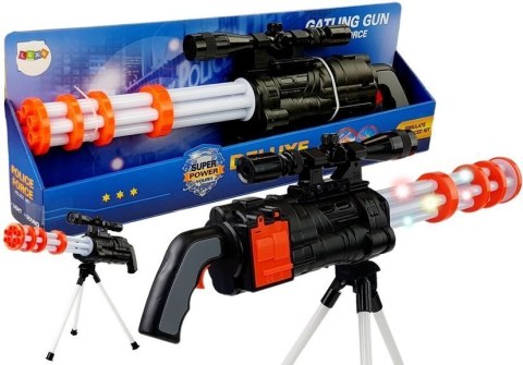 Karabin Snajperski na Baterie Działko Obrotowe Policyjne 62 cm LEAN Toys Karabin Snajperski na Baterie Działko Obrotowe Policyjne 62 cm LEAN Toys