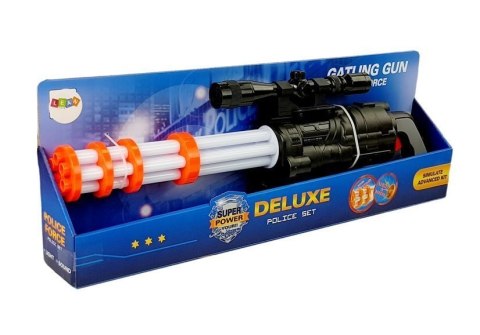 Karabin Snajperski na Baterie Działko Obrotowe Policyjne 62 cm LEAN Toys Karabin Snajperski na Baterie Działko Obrotowe Policyjne 62 cm LEAN Toys