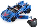 Klocki Konstrukcyjne Auto Sportowe Niebieskie Wyścig 585 Elementów R/C CADA CaDA