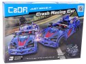 Klocki Konstrukcyjne Auto Sportowe Niebieskie Wyścig 585 Elementów R/C CADA CaDA
