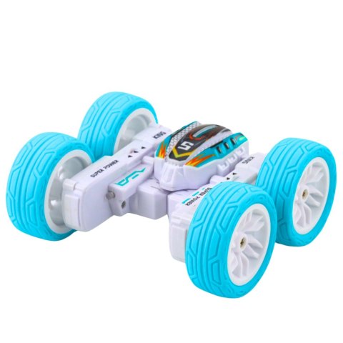 Auto Terenowe Akrobatyczne Zdalnie Sterowane 360° Niebieskie 1:32 LEAN Toys