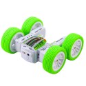 Auto Terenowe Akrobatyczne Zdalnie Sterowane 360° Zielone 1:32 LEAN Toys
