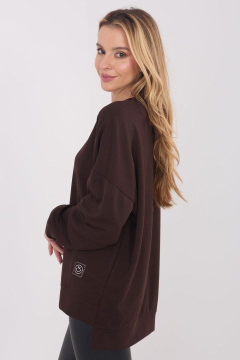Bluza Damska Model RV-BL-A1063.96 Dark Brown - Rue Paris Rue Paris
