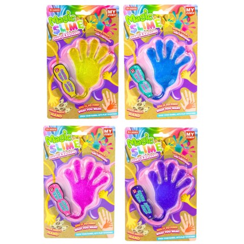 Gumowa Łapka Lepka Rączka Elastyczna Z Uchwytem Slime Mix LEAN Toys