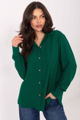 Koszula Damska Model LK-KS-510109.70 Dark Green - Lakerta Lakerta