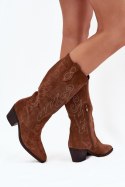 Kozaki Model Karira 6183 Camel - Step in style Step in style