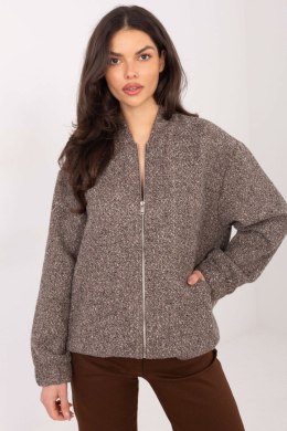 Kurtka Damska Model LK-BL-510134.08P Dark Beige - Lakerta Lakerta