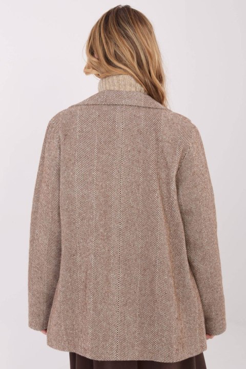 Marynarka Model LK-MA-510036.03 Brown - Lakerta Lakerta