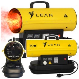 Nagrzewnica Spalinowa Olejowa 30KW Wyświetlacz LCD Termostat LEAN