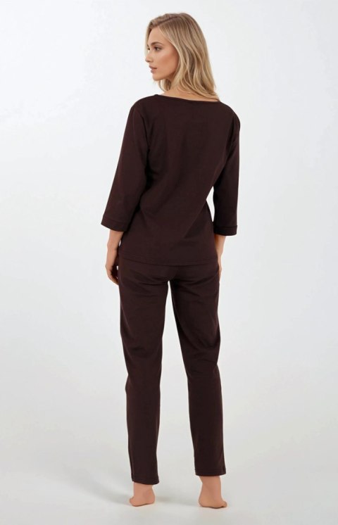 Piżama Damska Model Bonjour Espresso - Momenti Per Me Momenti Per Me