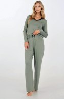Piżama Damska Model Emerald Dreams Green - Momenti Per Me Momenti Per Me