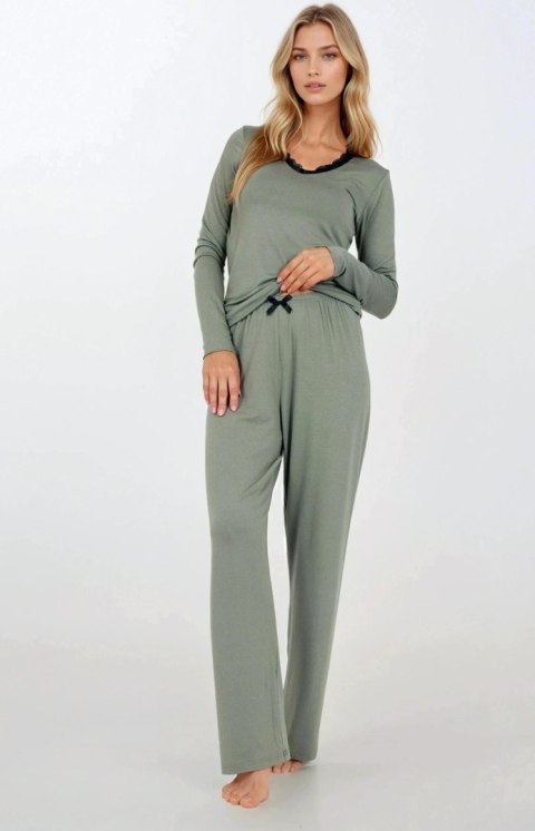 Piżama Damska Model Emerald Dreams Green - Momenti Per Me Momenti Per Me