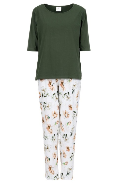 Piżama Damska Model Jadore Green - Momenti Per Me Momenti Per Me