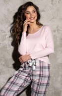 Piżama Damska Model Miracle Pink - Momenti Per Me Momenti Per Me