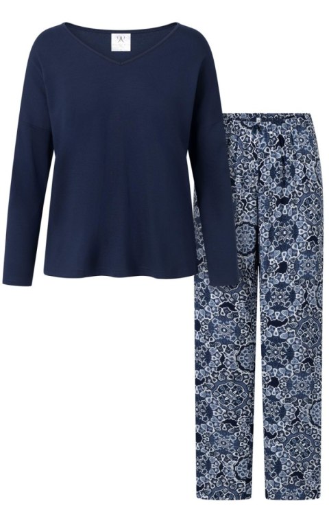 Piżama Damska Model Moon Vibes Navy - Momenti Per Me Momenti Per Me